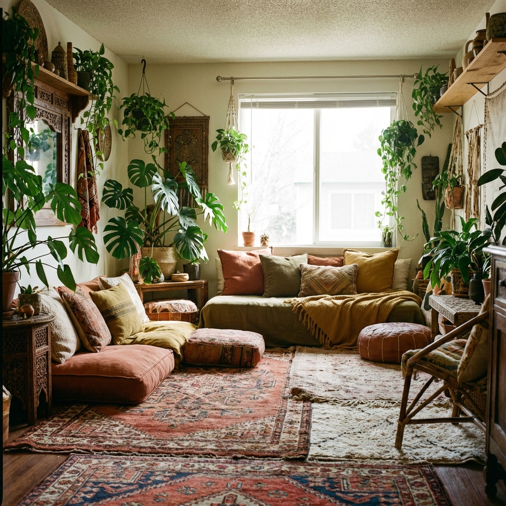 Bohemian room style example